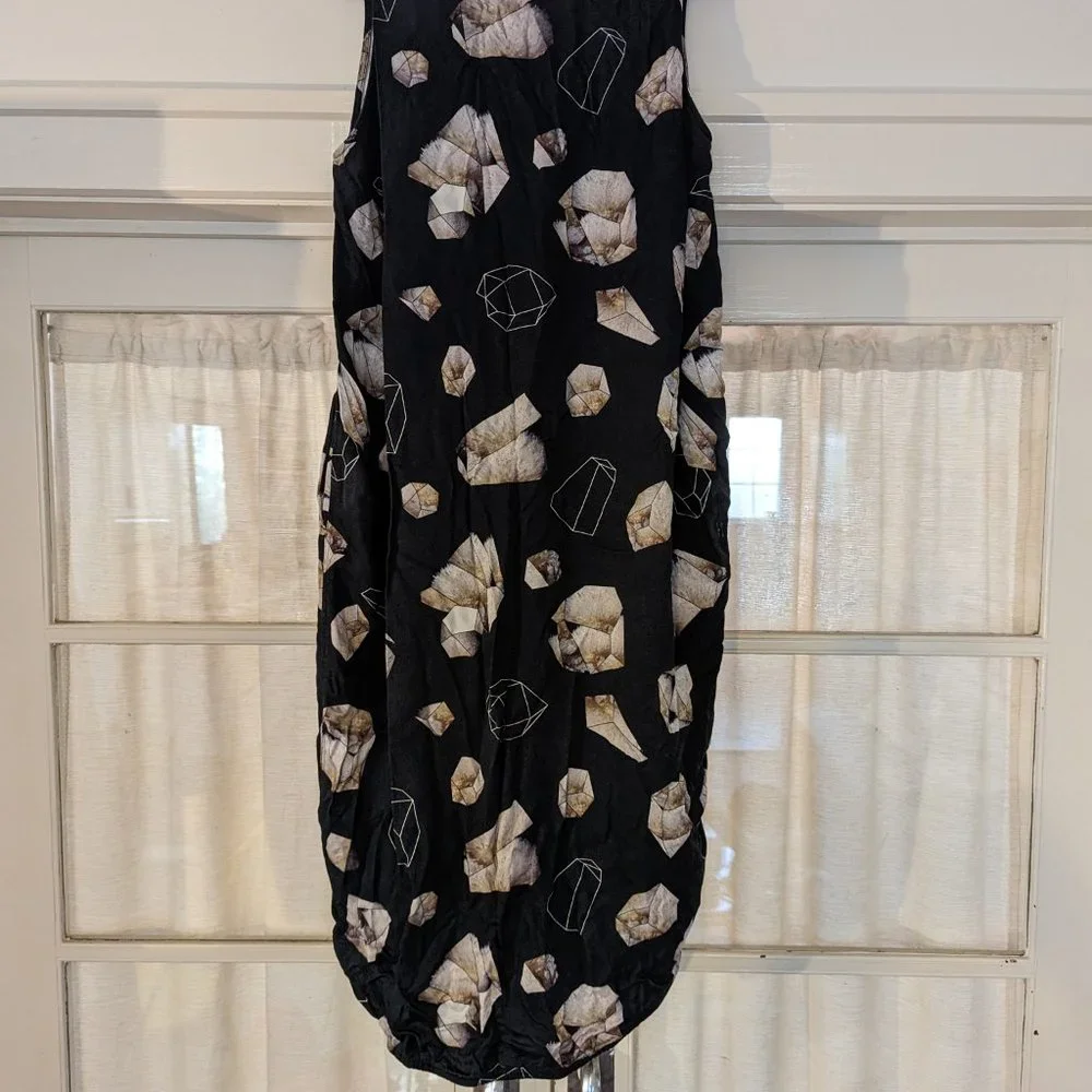 Elk gemstone pleat back tank dress size 6 - Picture 7 of 8